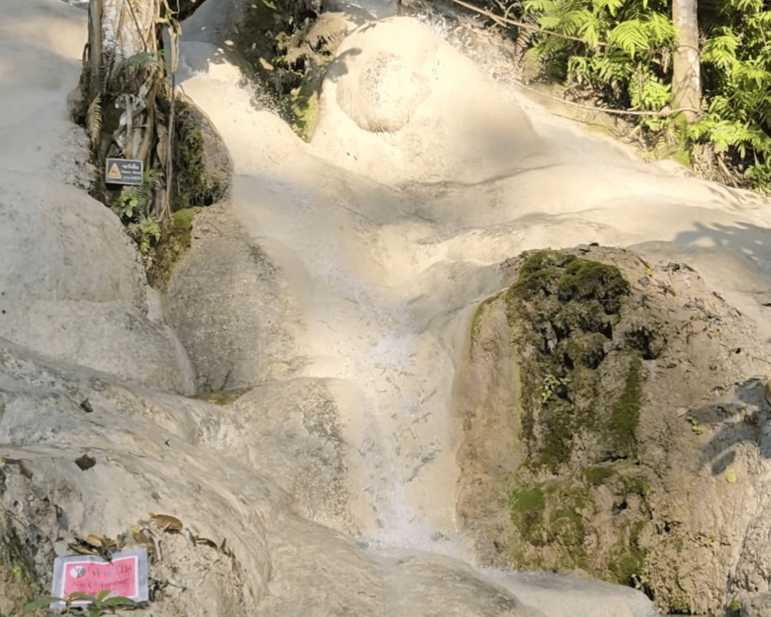 Sticky waterfalls - Chiang Mai
