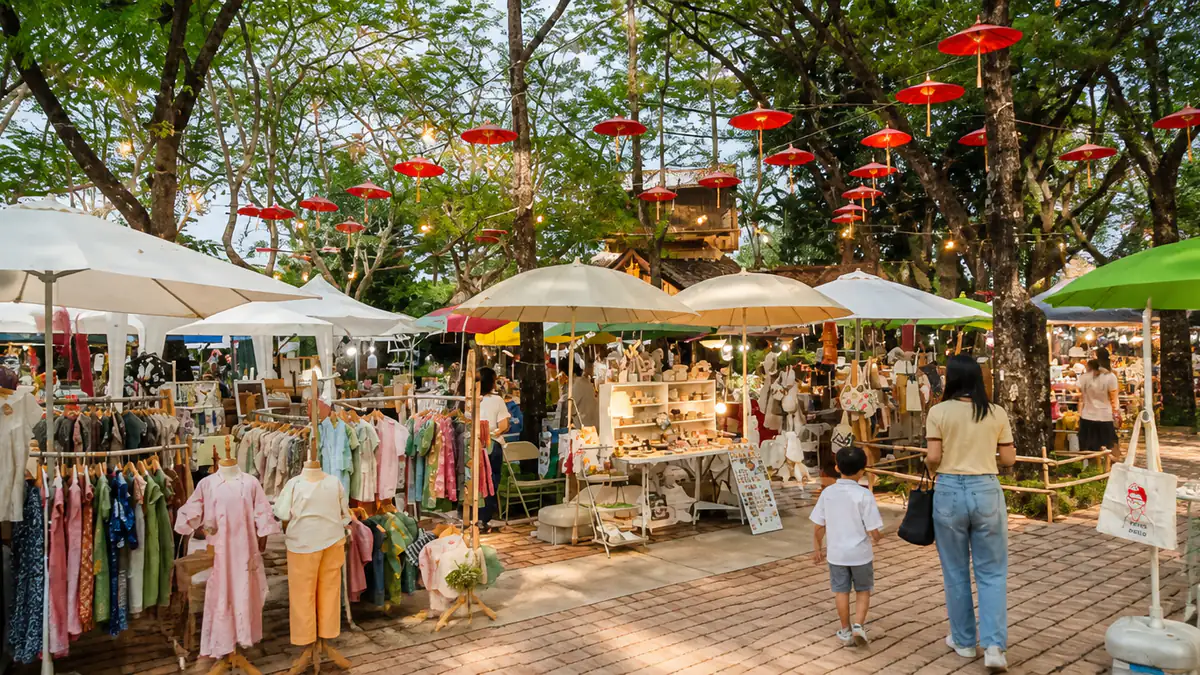 Jing Jai Market in Chiang Mai: de markt waar je 's ochtends vroeg voor opstaat