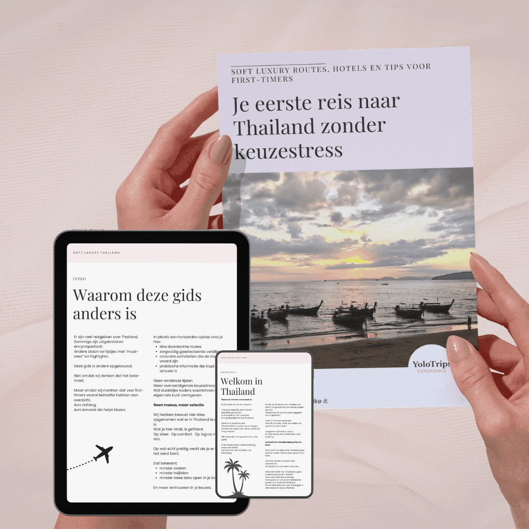 First Timer Guide | Je eerste reis naar Thailand zonder keuzestress