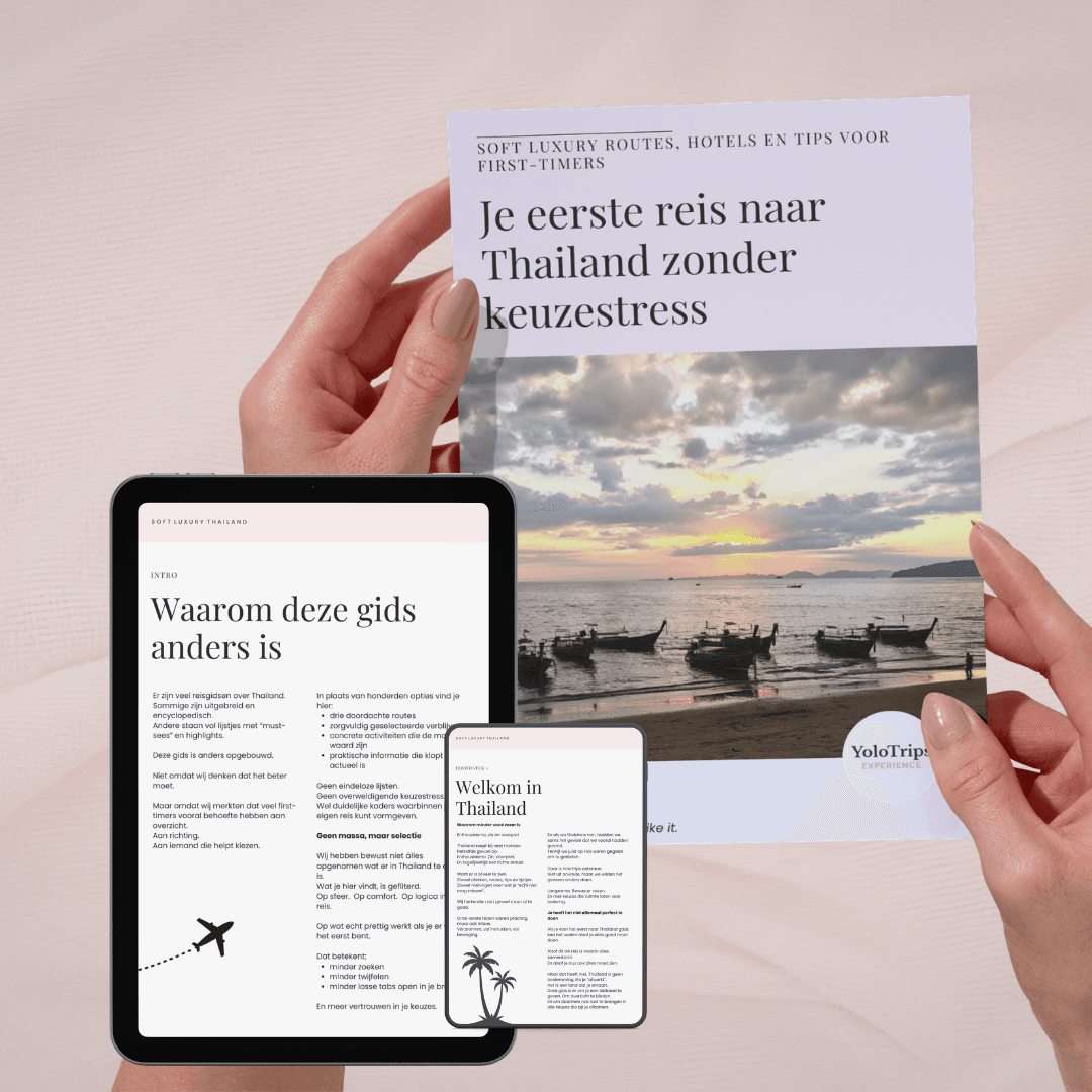 First Timer Guide | Je eerste reis naar Thailand zonder keuzestress