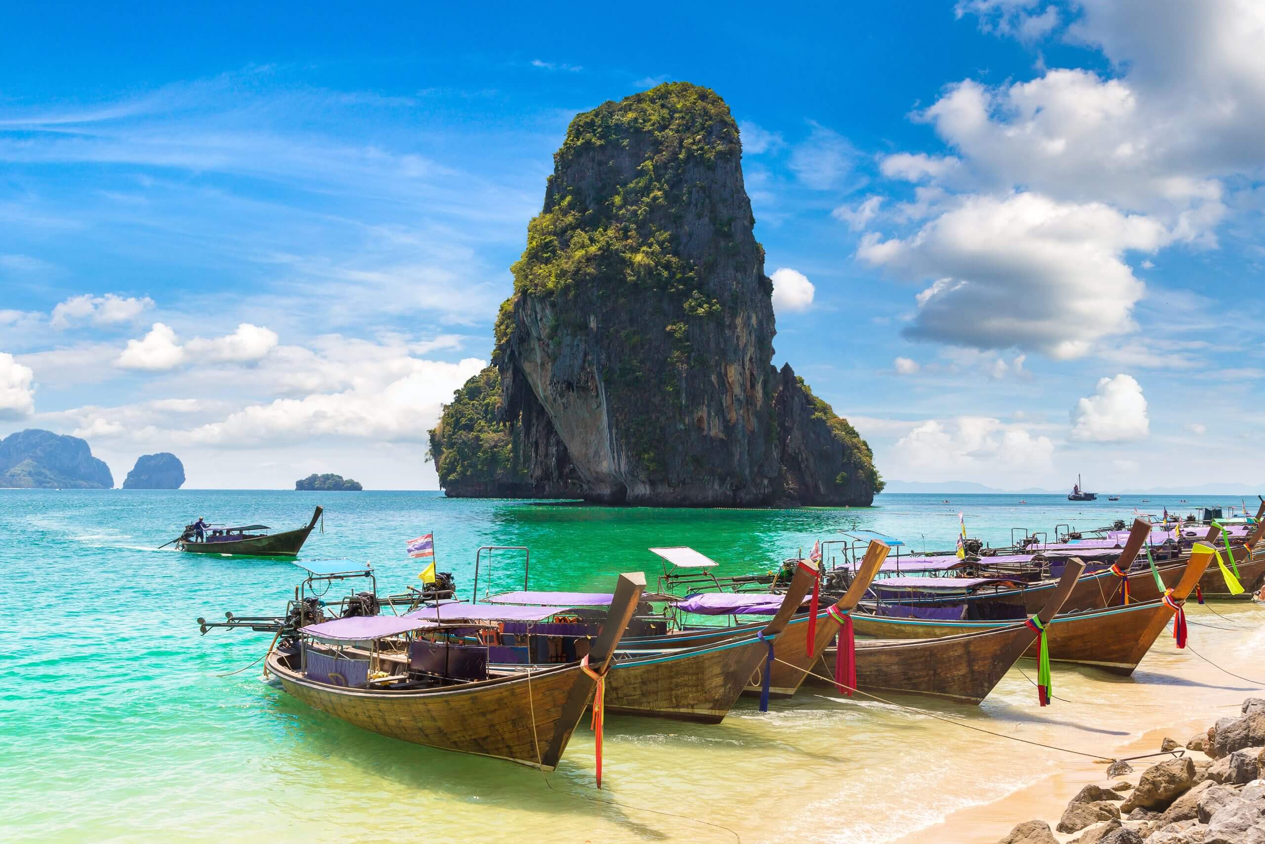 Ao Phra Nang Beach in Krabi, Thailand