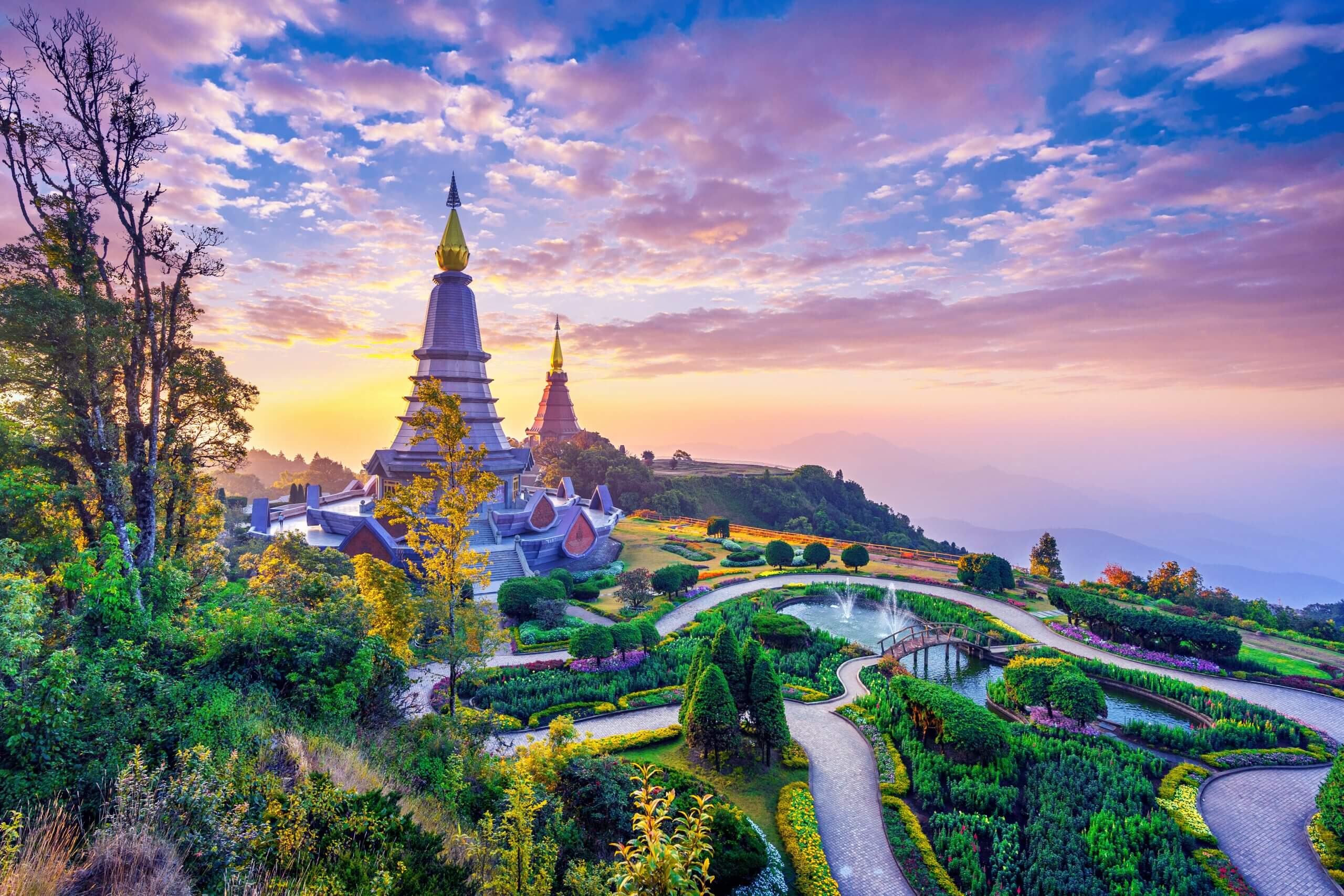 Doi Inthanon National Park in Chiang Mai, Thailand